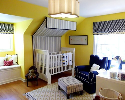 Babyzimmer-mit-Dachschräge