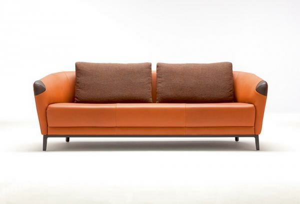 Bela-Sofa-orange-braun-Möbel