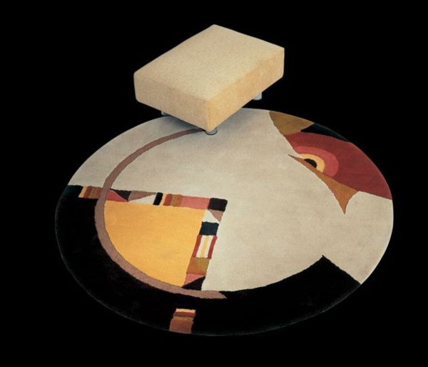 Die-einzigartigen-Möbelstücke-von-Il-Loft-runder-teppich
