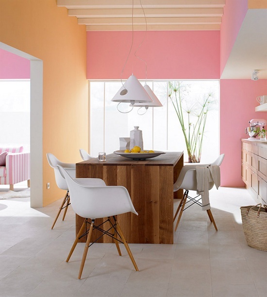 Farbtrends-Küche-2012-pastelfarben-rosa-orange