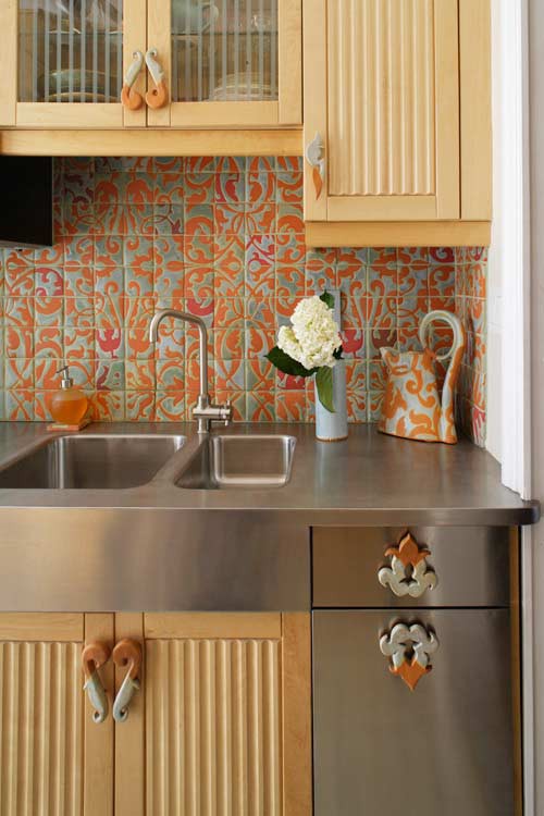 Küchenrückwand-Ideen-Fliesenspiegel-dekoration