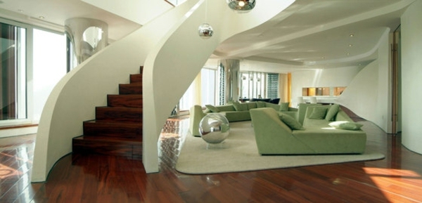 Luxus-Wohnung-Interieur