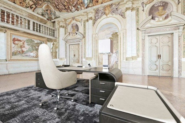 Luxus-weißer-Sessel-Büromöbel