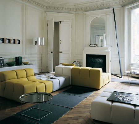 Möbel-von-B&B-Italia-modulares-sofa