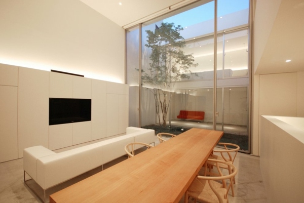 Minimalismus-japanischen-Architektur-wohnbereich