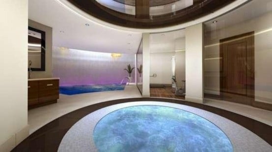 Moderne-Villa-unter-der-Erde-pool