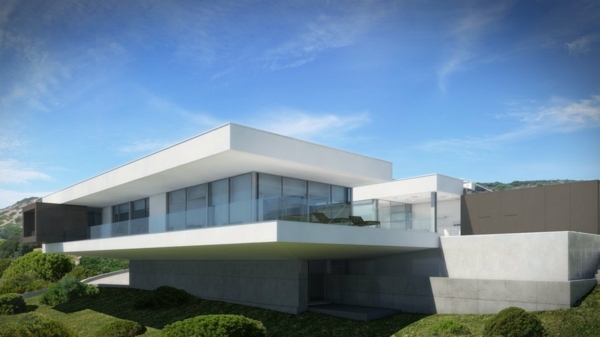Modernes-Haus-minimalistischem-Design