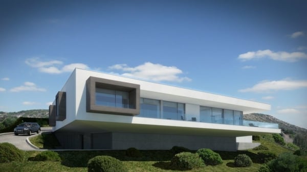 Modernes-Haus-mit-minimalistischem-Design-Luz-Portugal