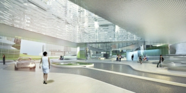 Wolkenkratzer-Interieur-futuristisches-Projekt