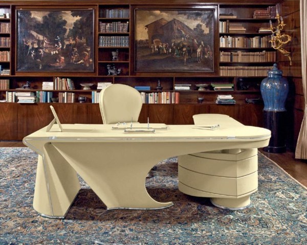 futuristischer-praktischer-Büro-Tisch