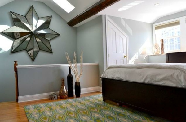 ideen-Schlafzimmer-mit-Dachschräge-pastelfarbe