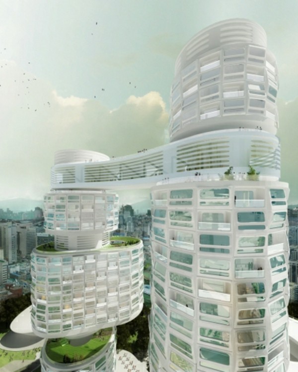 moderne-Wolkenkratzer-Projekt