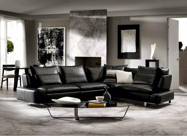 schwarzes-Sofa-Luxus-Design