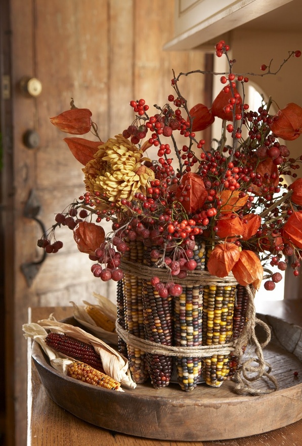 schöne-Herbst-Deko-Ideen-herbststrauß