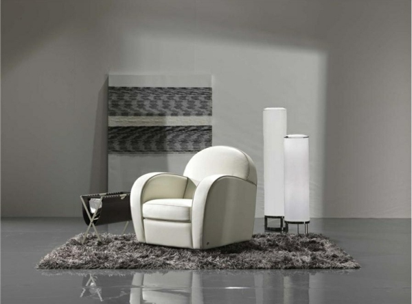 weißes-Lederstuhl-Divani-italienisches-Design