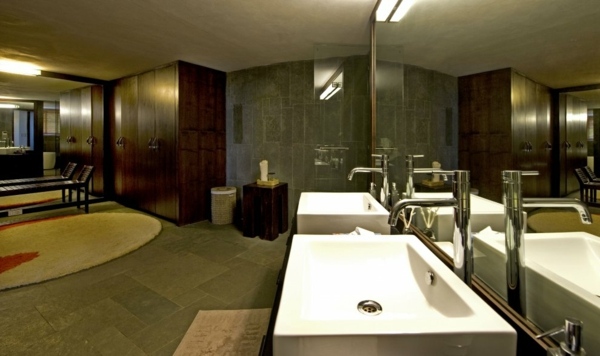 Ferienhaus-Indien-Badezimmer