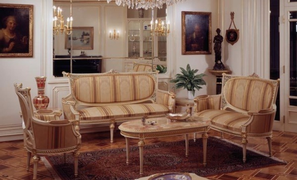 Königlicher-stil-Wohnzimmer-Möbel-Meroni