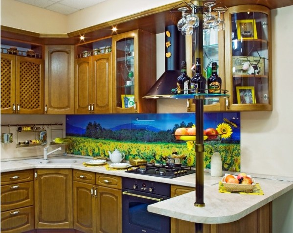 Küchen-rückwand-Acrylglasfoto-sonnenblumen