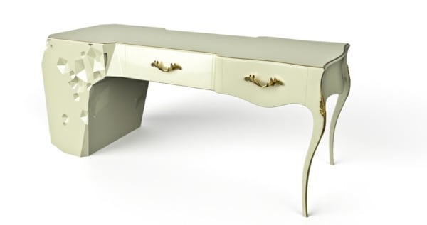 Lotus-Schreibtisch-UNDA-elfenbein-farbtönen