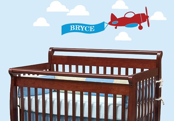 Wandtattoo-Babyzimmer-Junge-Flugzeug