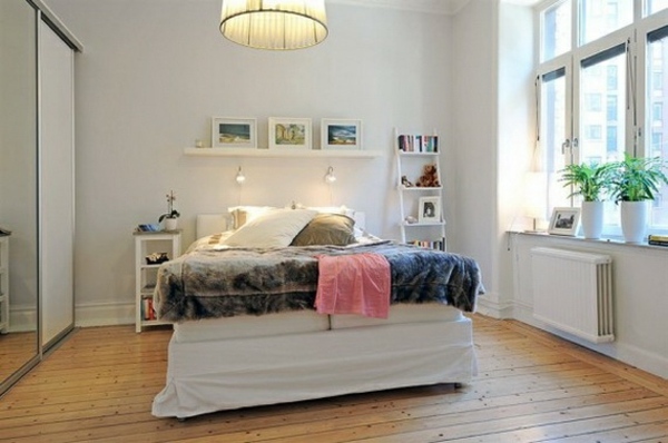 modernes-Schlafzimmer-skandinavischer-Stil-kleine-Wohnung