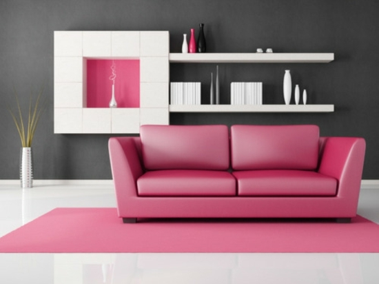 rosa-farbiger-Sofa-Wohnzimmer