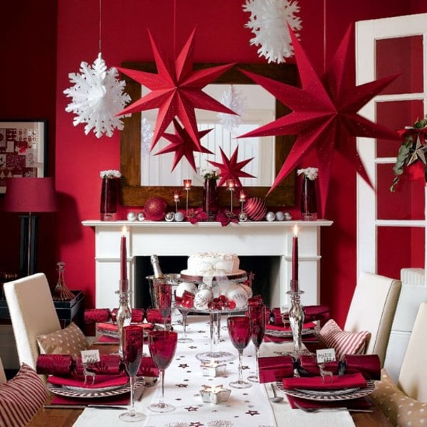  rote-weiße-Papier-Sterne-Weihnachten