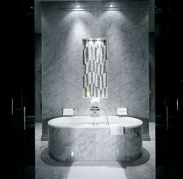 Designer Einrichtungsideen Tomasso Ziffer badezimmer marmor fliesen