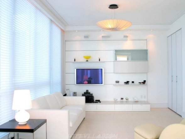 Ideen-weißes-Wohnzimmer-licht-design-ideen