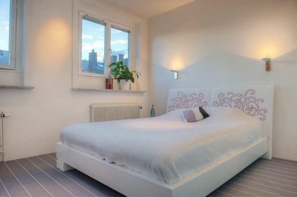 Maisonette-Wohnung-modernes-schlafzimmer-skandinavisch