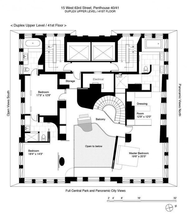 New-Yorker-Appartment-plan-zweite-etage