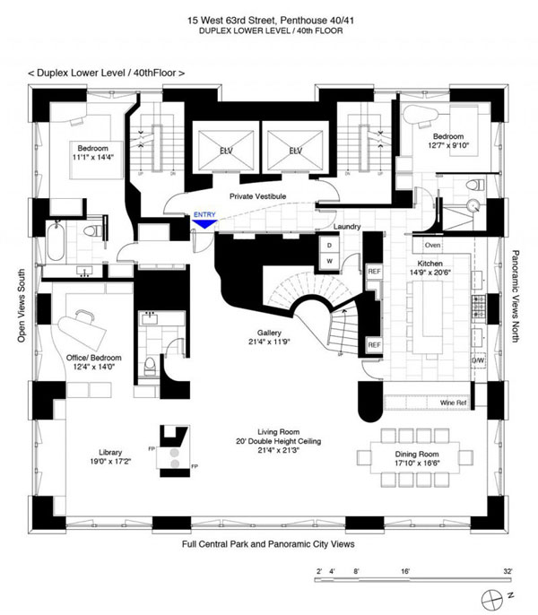 New-Yorker-Appartment-plan