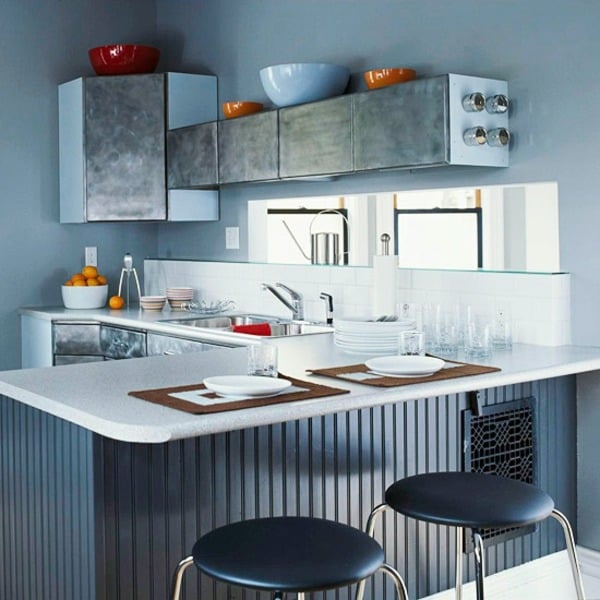 interessante-Küchenschränke-retro-Design