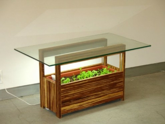 moderner Tisch Blumentopf-Judy Hoysak