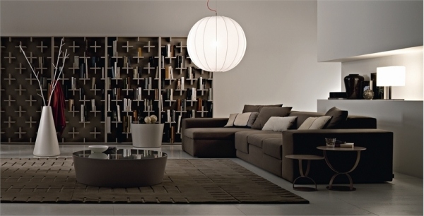 arketipo modulares sofa niedriger beistelltisch