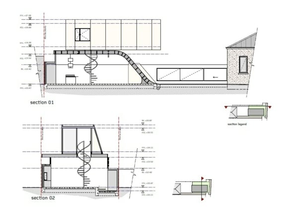 modernes-Haus-Bauplan