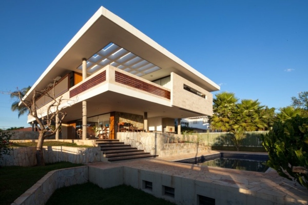 modernes-Haus-Flachdach-Design