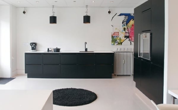 Küchen Design - skandinavische Einbauküche
