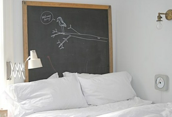 schwarze-Taffel-Schlafzimmer-Design