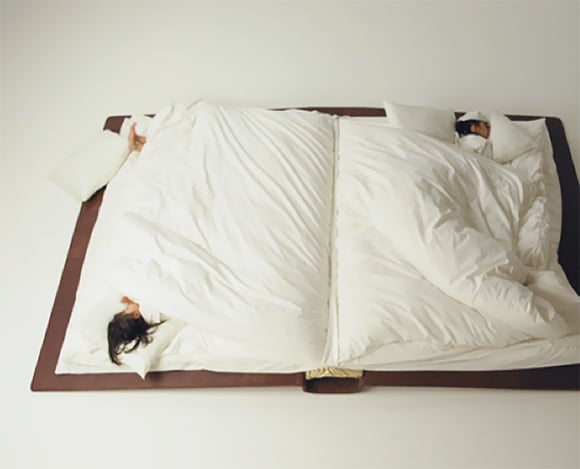 ungewöhnliche-kreative-Betten-bücher-bett