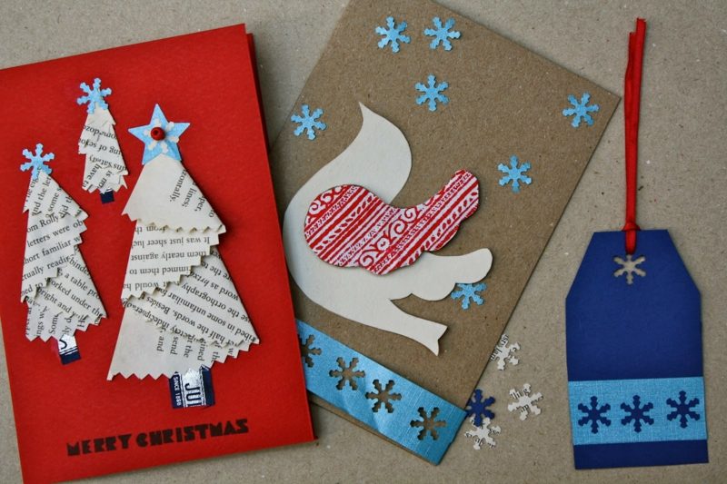 32 Weihnachtskarten Basteln Als Fur Die Diy Weihnachtsdeko
