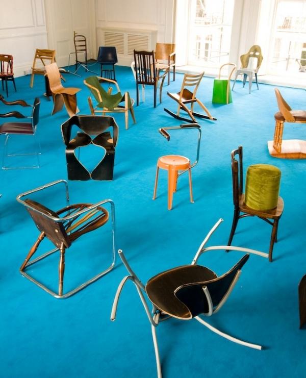 100 Stühle in 100 Tagen-Martino Gamper Innenarchitektur