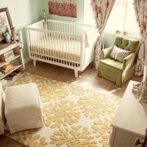 Baby Korb-Zimmer Design