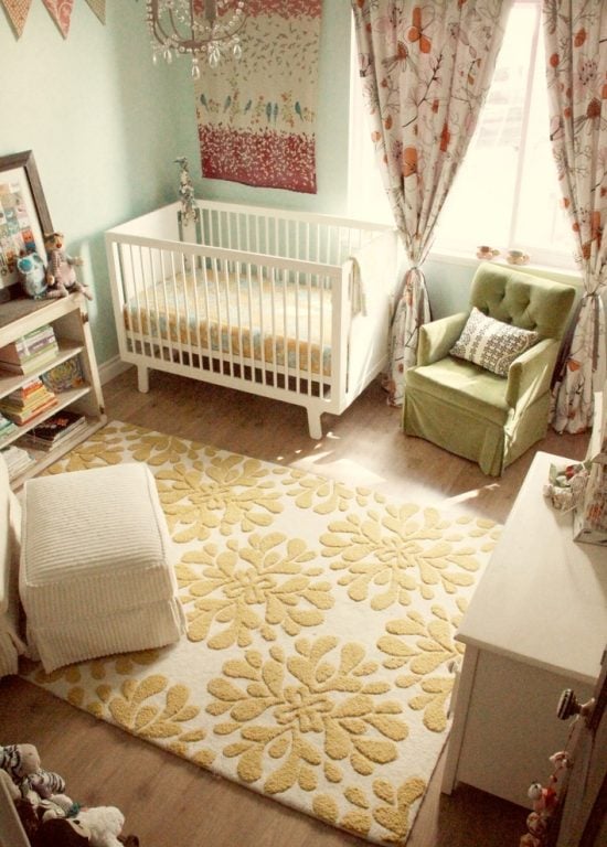 Baby Korb-Zimmer Design Ideen
