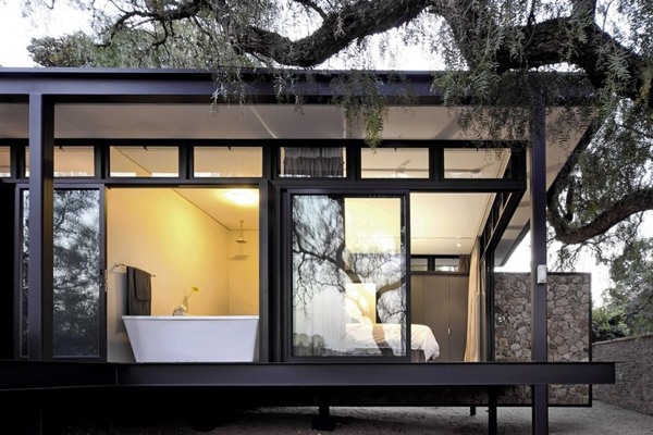 Badezimmer modernes-Haus Architektur Design