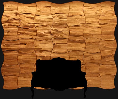 Boutique Holz Paneelen System Wangen-Gestaltung