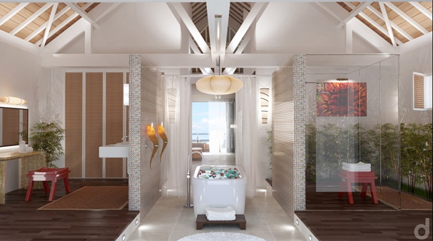 Designer Einrichtungsideen Dupoux nialia sammlung badezimmer japanisch