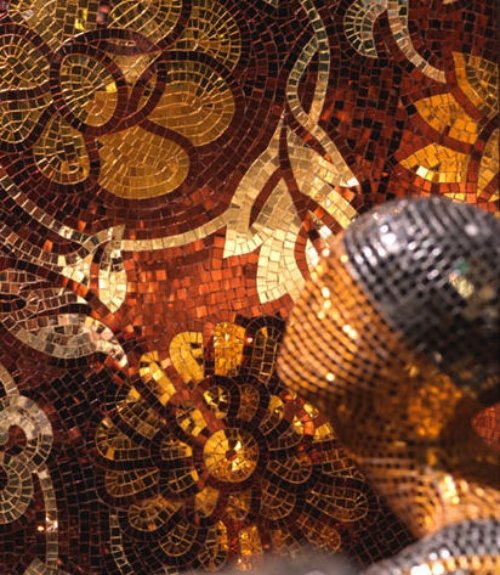 Glas Mosaikfliesen sicis wanddekoration sklupturen
