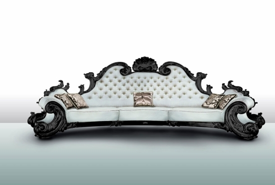 Handgemachte italienische Möbel von colombostile weißes sofa