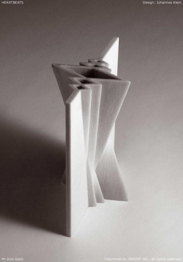 Vase Design von Johannes Klein herzschlag